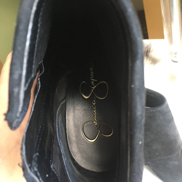 Jessica Simpson suede ankle booties - Picture 6 of 6